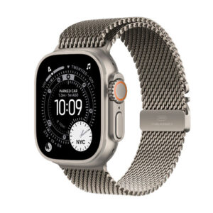 Apple Watch Ultra 3 Natural with Natural Titanium Milanese Loop